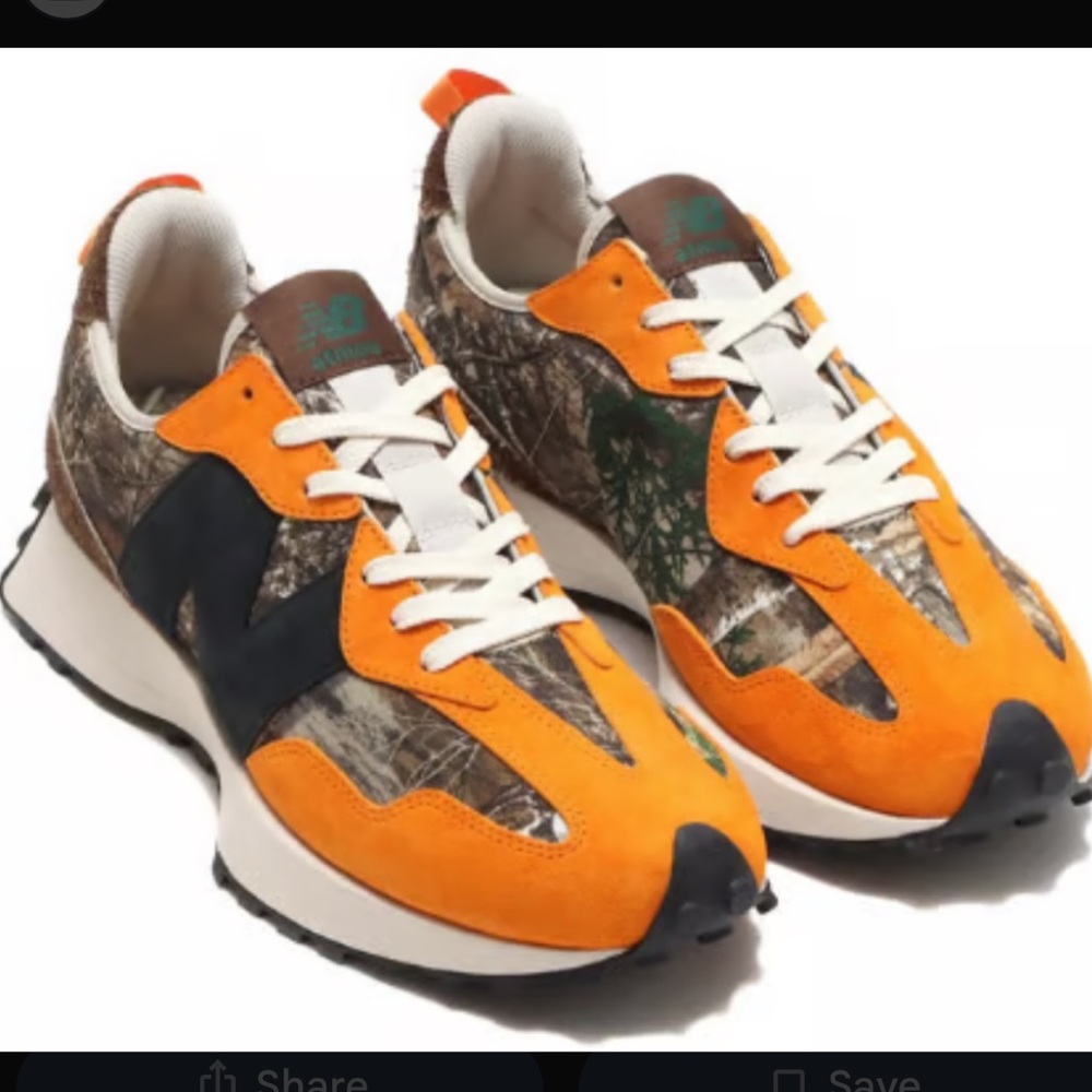 New Balance Realtree x atmos x 327 'Camo' MS327ART size 9 Sneakers